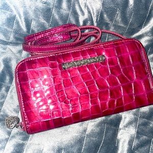 Brighton Magenta Wallet Clutch Cross Body